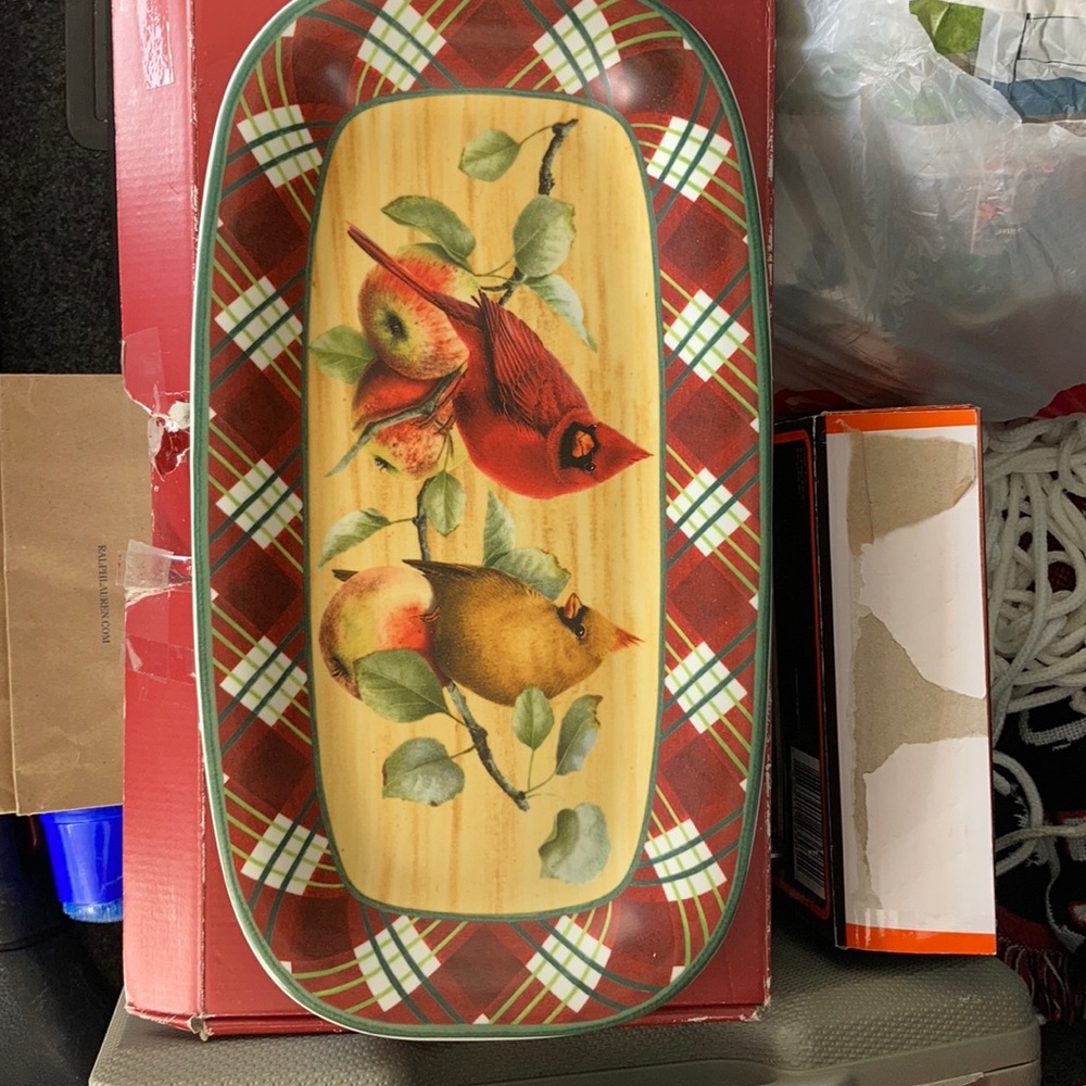 Lenox Winter Greetings Tray